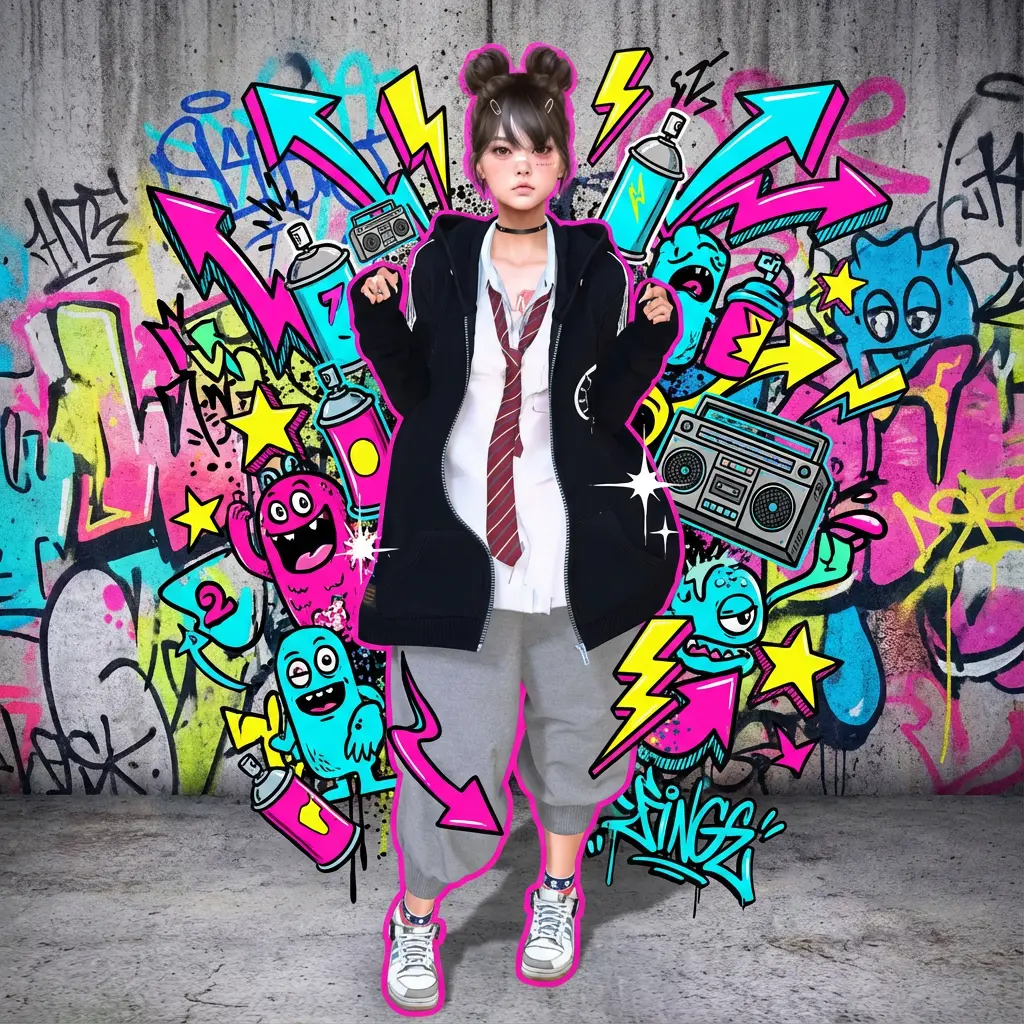 Mixed-media photo illustration still